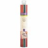 Cricut - 6 feuilles de flex thermocollant rouge, blanc, doré, violet, bleu, vert, rose pailleté 30,5 x 30,5 cm - Sale