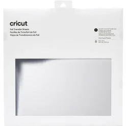 Cricut Librairie Et Papeterie | - 8 feuilles de transfert foil métalliques 30,5 x 30,5 cm -