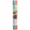 Cricut - 5 feuilles de vinyles amovibles bleu, rose, rouge, doré métalisé 30,5 x 30,5 cm -