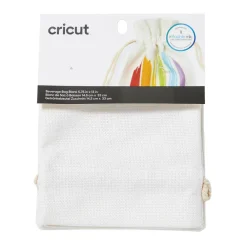 Cricut - Sac bouteille en tissu blanc à personnaliser -