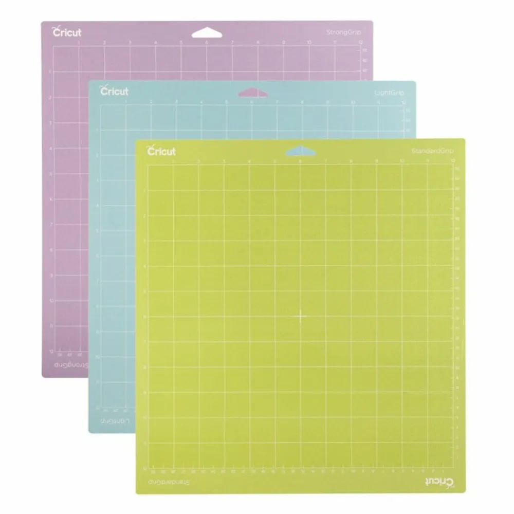 Cricut - 3 tapis de découpe 30,5 x 30,5 cm New