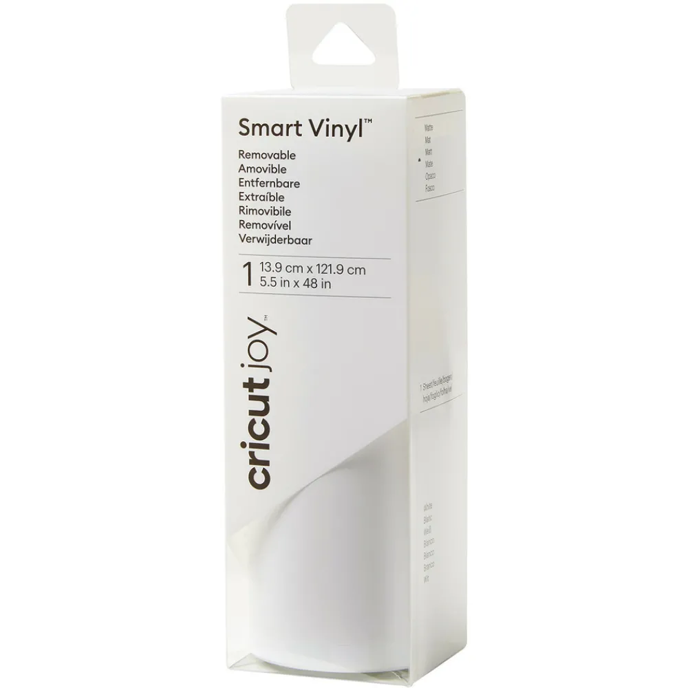 Cricut Librairie Et Papeterie | - Vinyle amovible blanc mat - 13,9 x 121,9 cm - joy