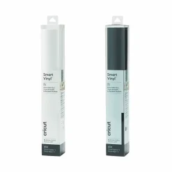 Cricut - 2 vinyles amovibles 91 x 33 cm - blanc, noir Clearance