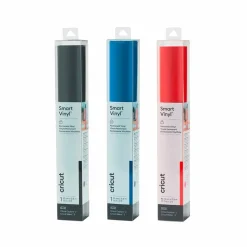 Cricut Librairie Et Papeterie | - 3 vinyles permanents 91 x 33 cm - rouge, bleu, noir
