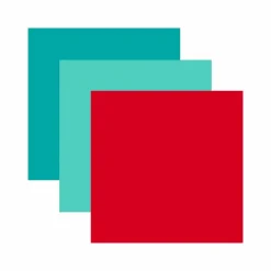 Cricut Librairie Et Papeterie | - 3 vinyles permanents 91 x 33 cm - menthe, rouge, aqua