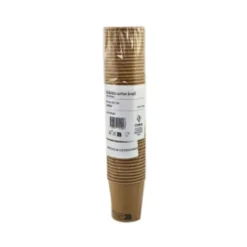 Crokus Fête Et Anniversaire | - Petit gobelet café 18 cl carton kraft par 50