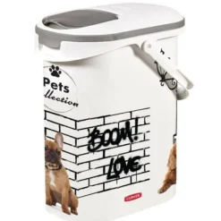 Curver - Conteneur a croquettes - 10l/4 kg - pets collection - pour chien Discount