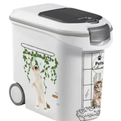 Curver Gamelles Et Autres Accessoires | - Conteneur a croquettes - 35l/12 kg - pets collection - pour chat