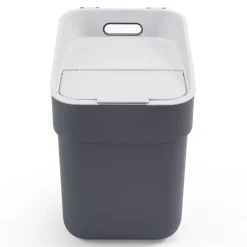 Curver Cache-Pots Et Bacs D'Intérieur | - Poubelle ready to collect 20 l gris foncé