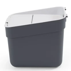 Curver Cache-Pots Et Bacs D'Intérieur | - Poubelle ready to collect 20 l gris foncé