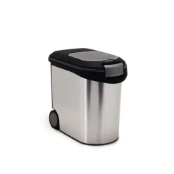Curver Gamelles Et Autres Accessoires | - Récipient d'aliments pour animaux 12 kg 35 l argenté
