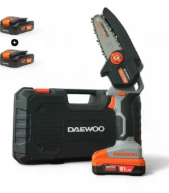Daewoo - Elagueuse sans fil 18v avec 2 batteries et chargeur, lame 8 cm - dalmch18-1 kitb New