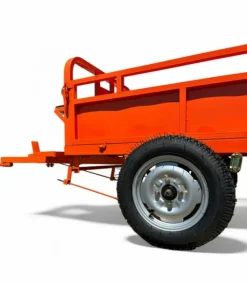 Daewoo - Remorque freinée 450kg de charge pour motoculteur toute marque - datr145 Outlet