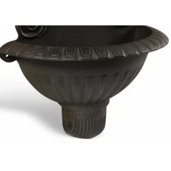 Décoration D'autrefois Bassins Et Fontaines | DÉCORATION D'AUTREFOIS - Fontaine de jardin aluminium marron -
