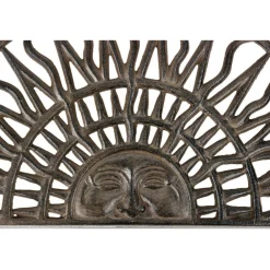 Décoration D'autrefois Entretien De La Maison | DÉCORATION D'AUTREFOIS - Paillasson demi lune fonte fonte marron -
