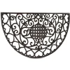 Décoration D'autrefois Objets De Décoration | DÉCORATION D'AUTREFOIS - Paillasson demi-lune fonte fonte marron -