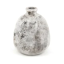 Décoration D'autrefois Vases Et Coupes | DÉCORATION D'AUTREFOIS - Vase terre cuite terrecuite blanc -