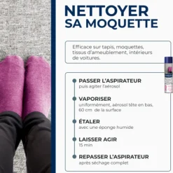 Décoweb Entretien De La Maison | DÉCOWEB - Nettoyant raviveur express tapis moquettes starwax - 600ml