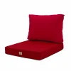 Deco Arts Coussins Extérieurs Et Accessoires | - Coussins pour salon de jardin déhoussable 50x60cm bleu caraïbes