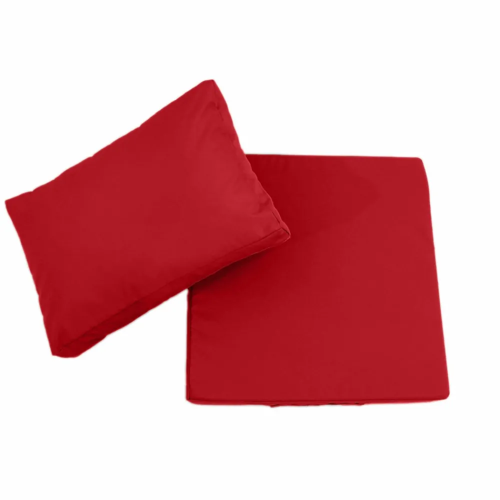 Deco Arts Coussins Extérieurs Et Accessoires | - Coussins pour salon de jardin déhoussable 50x60cm bleu caraïbes