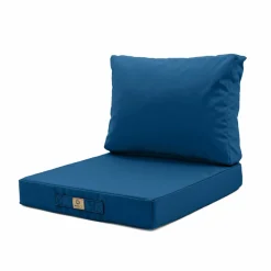Deco Arts Coussins Extérieurs Et Accessoires | - Coussins pour salon de jardin déhoussable 50x60cm bleu pétrole
