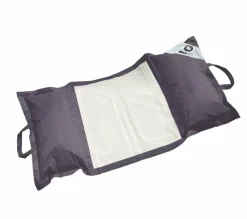 Deco Arts - Pouf piscine en polyester 170x90 cm gris carbone New