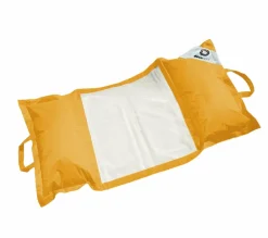 Deco Arts Piscines Et Spas | - Pouf piscine en polyester 170x90 cm jaune miel