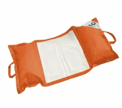 Deco Arts Piscines Et Spas | - Pouf piscine en polyester 170x90 cm orange