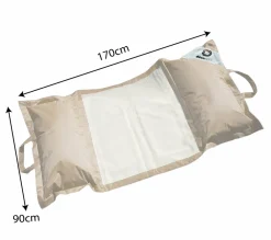 Deco Arts Piscines Et Spas | - Pouf piscine en polyester 170x90 cm beige