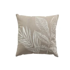 Decostars - - coussin carré motif nature épuré