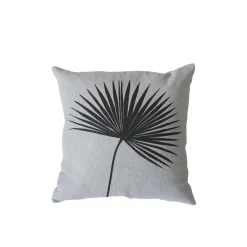 Decostars Objets De Décoration | - - coussin carré feuille de palmier