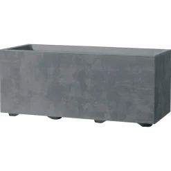 Deroma - Bac muret Millennium, à réserve d'eau, coloris ashgrey - L.59cm Outlet