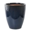 Deroma - Vase Haut Waterfall en terre cuite émaillée - D.32,5xH.37cm Discount