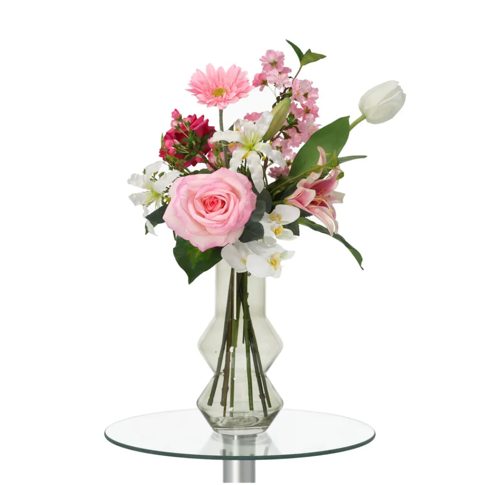 Design Plants Bouquets De Fleurs | - Bouquet artificiel lié à la main charlotte sanne dublin 60cm