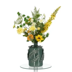 Design Plants - Bouquet artificiel noué à la main vivianne florence – jaune/vert Best