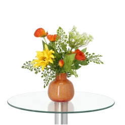 Design Plants Bouquets De Fleurs | - Bouquet d'art artisanal sunny barcelona - orange/jaune