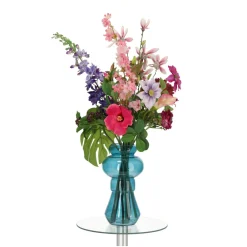 Design Plants Bouquets De Fleurs | - Bouquet d'art artisanal heather glasgow - rose/violet
