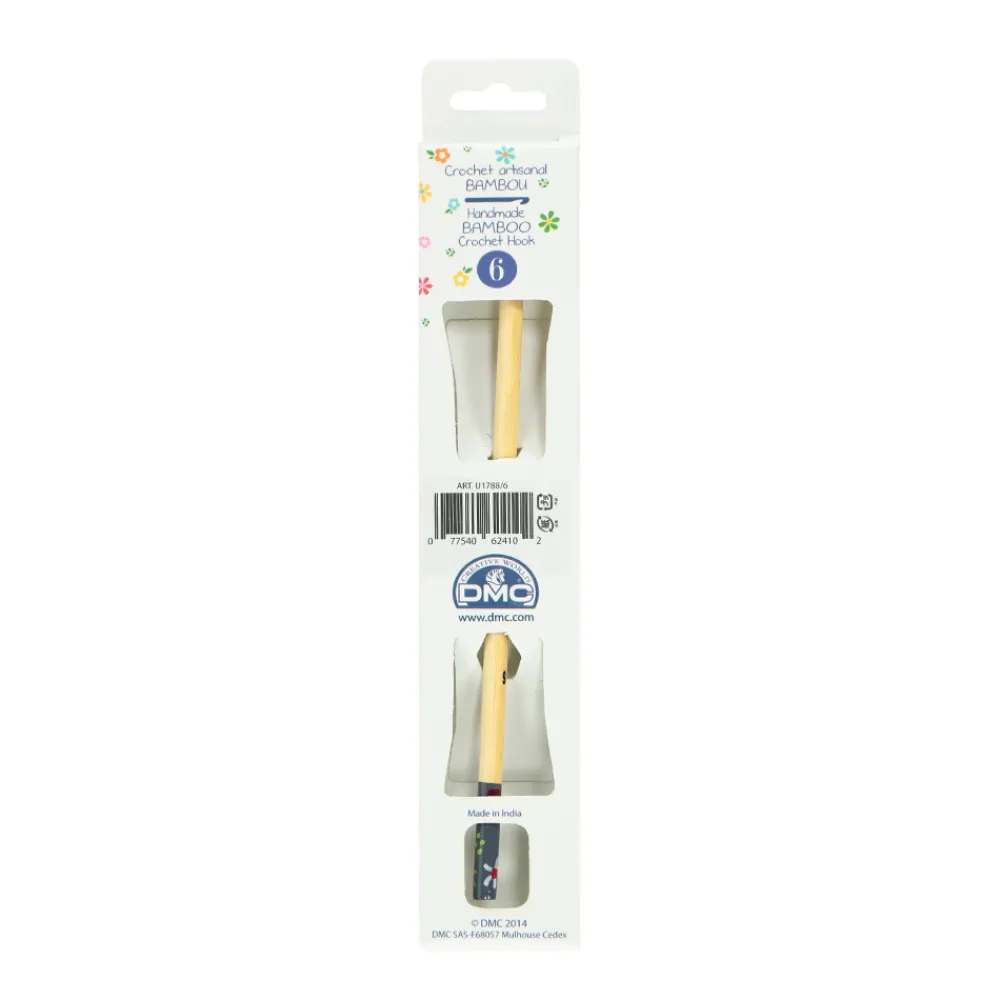 DMC - Crochet Natura XL, en bambou (6mm)