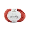 DMC - Pelote Woolly en laine mérinos coloris rouille 131 - 50 g Best