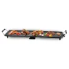 Dolce Casa Barbecues Et Planchas | - Plancha xxl dc-pla-90-cm antiadhésive - thermostat ajustable, 1800w poignée rembourrée, pour 8 personnes, 90 x 23cm