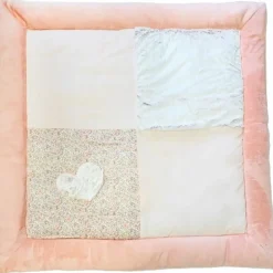 Domiva Objets De Décoration | - Tapis de parc antiderapant 100 x 100 cm lapinou