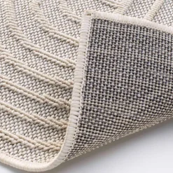 Douceur D'interieur Objets De Décoration | - - tapis ezio graphique tissé avec reliefs