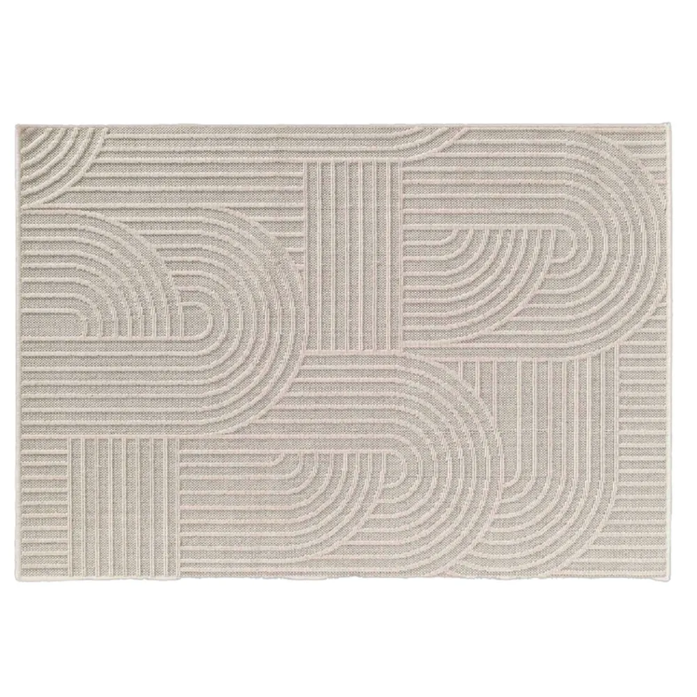 Douceur D'interieur Objets De Décoration | - - tapis ezio graphique tissé avec reliefs