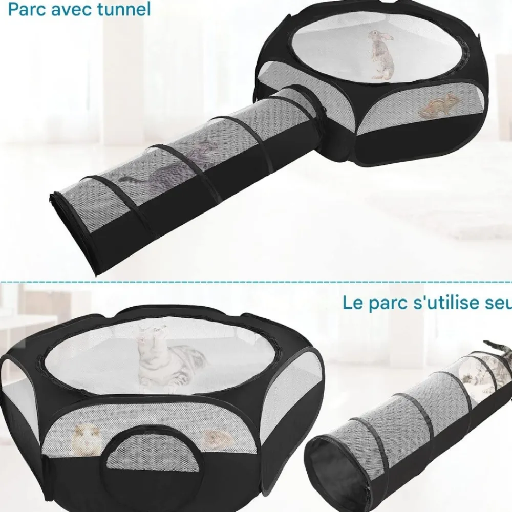 Downypaws - Amovible tunnel pour chat Best