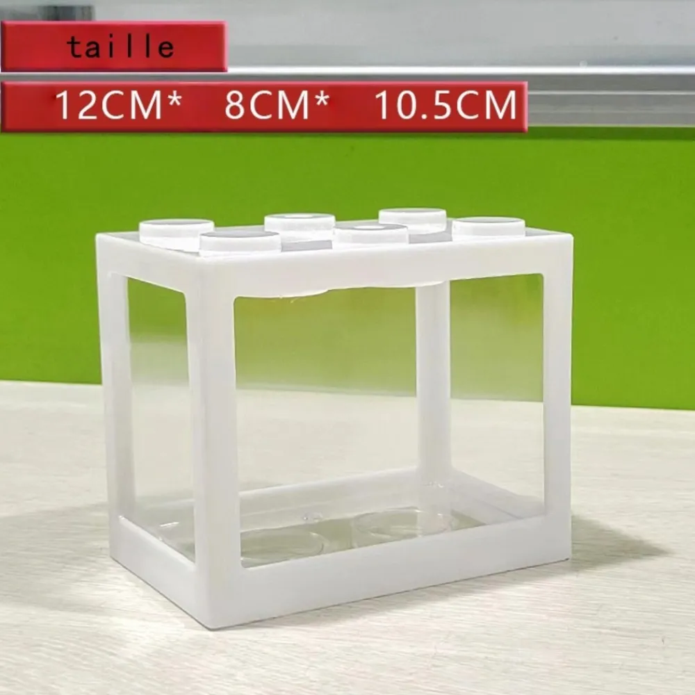 Downypaws - Aquarium betta miniature en acrylique transparent New