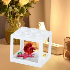 Downypaws - Aquarium betta miniature en acrylique transparent Discount