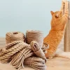 Downypaws - Arbre à chat corde en coton -corde de chanvre artisanale diy-8 mm 20 m Online