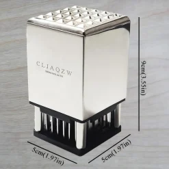 Downypaws Cuisine Et Arts De La Table | - Attendrisseur de viande double face 2 en 1 en acier inoxydable avec 36 lames à aiguilles pour steak poisson noix, crustacés et plus