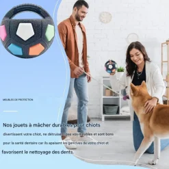 Downypaws - Balle jouet pour chien football-jouets à mâcher Discount