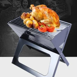 Downypaws - Barbecue portable pliable pour l'extérieur New